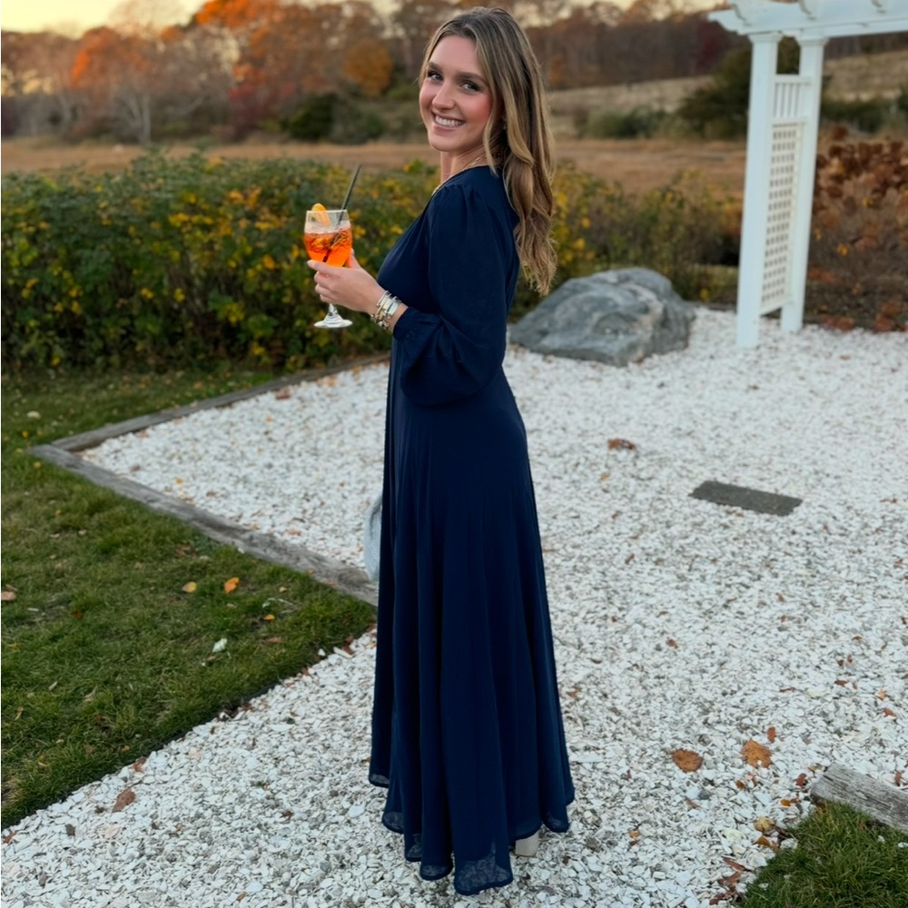 Lulus all my life navy dress
